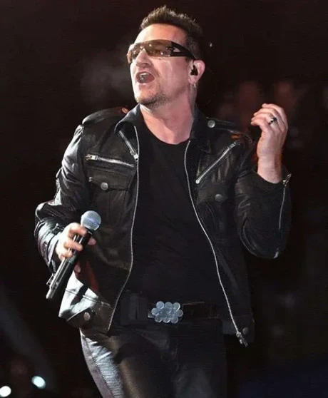 Bono Vox U2 Innocence Experience Biker Jacket