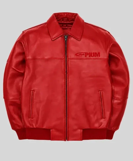 Pelle Pelle x Opium Red Leather Jacket