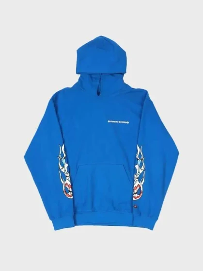 Chrome Hearts Blue Hoodie