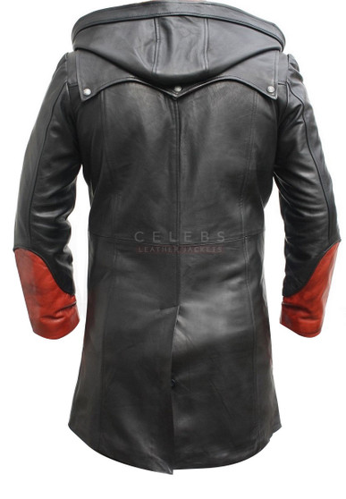 Devil May Cry Dante Leather Trench Coat | CLJ