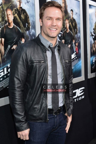 Scott Porter Premier Black Leather Jacket 1