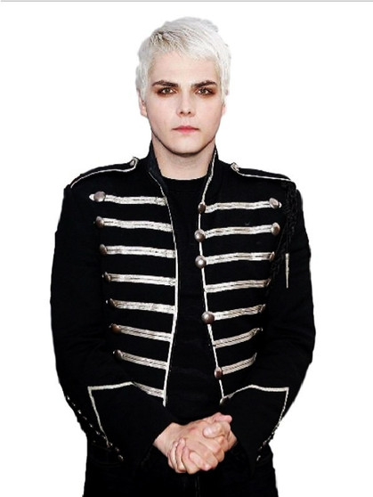 My Chemical Romance Military Leather Jacket 2
