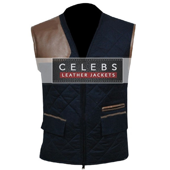 The Walking Dead David Morrissey Leather Vest 1