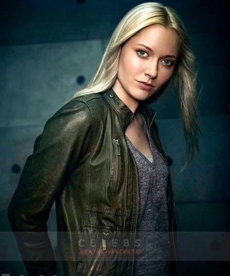 Fringe Season 5 Georgina Haig (Etta) Green Jacket 1