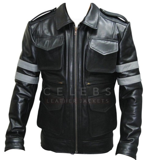 Resident Evil 6 Leon Kennedy Leather Jacket 1
