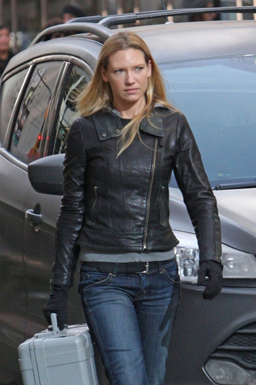 Fringe Olivia Dunham Black Leather Jacket1