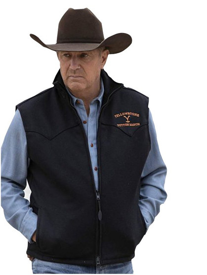 Kevin Costner John Dutton Yellowstone Vest 1