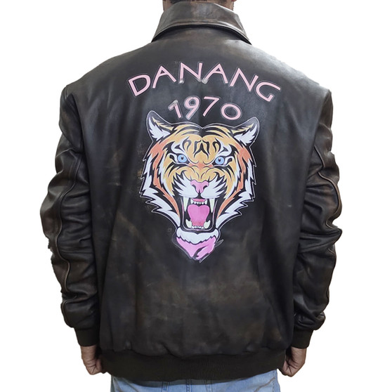 Da Nang 1970 Howling Mad Murdock Leather Jacket 5