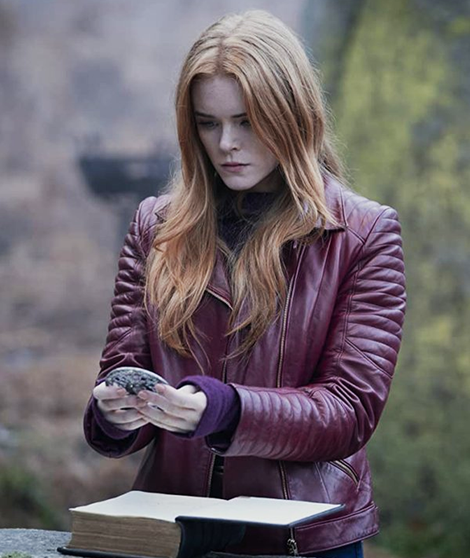 Fate The Winx Saga Abigail Cowen Leather Jacket