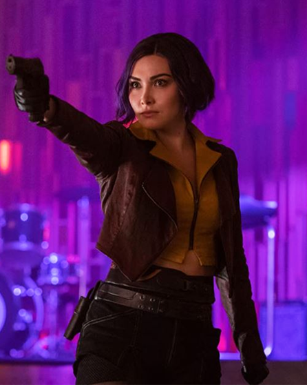 Cowboy Bebop Faye Valentine Brown Leather Jacket
