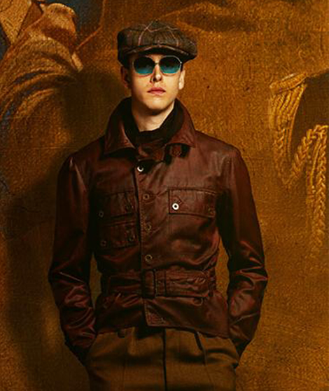 The King’s Man 2021 Harris Dickinson Brown Leather Jacket