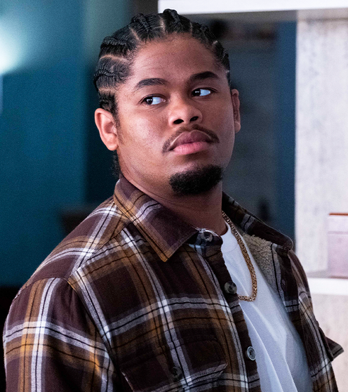 Snowfall 2017 Isaiah John Checkered Jacket 1