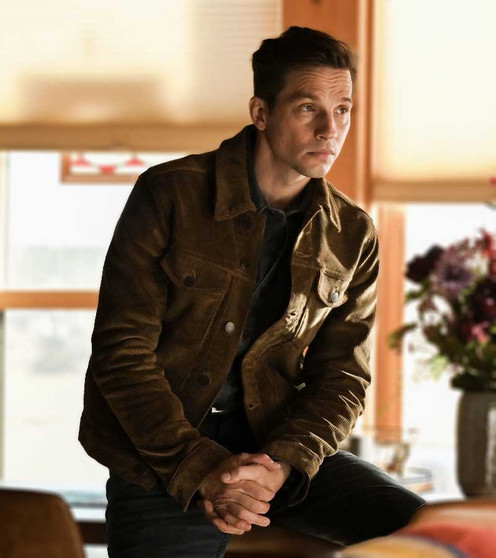 Big Sky Logan Marshall Brown Corduroy Jacket 1