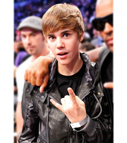 Justin Bieber NBA All Star Game Leather Jacket 1 Justin Bieber NBA All Star Game Leather Jacket 1
