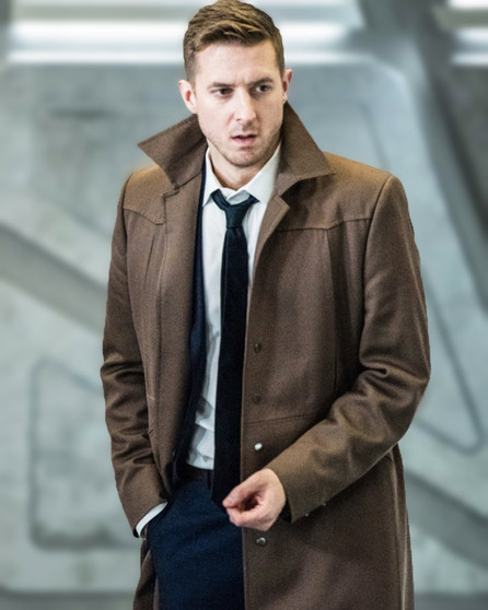 DC's Legends of Tomorrow Arthur Darvill Brown Trench Coat