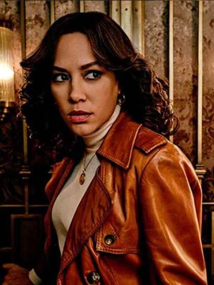 The Continental From the World of John Wick Mishel Prada Leather Coat