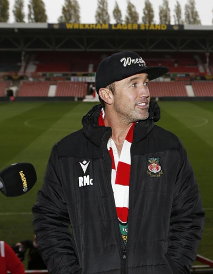 Welcome to Wrexham 2023 Rob McElhenney Puffer Jacket