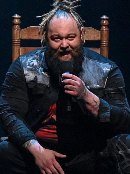 WWE Bray Wyatt Black Denim Jacket