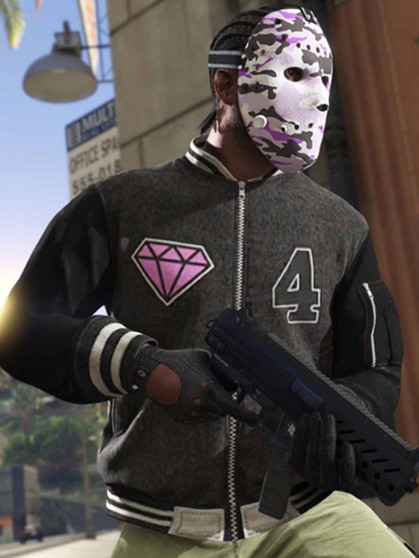 GTA 6 Panther Varsity Jacket