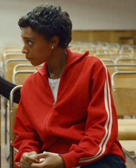 Sophie Wilde Everything Now 2023 Mia Polanco Red Jacket