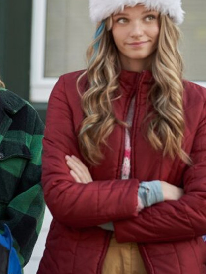 Britt Loder Christmas Island Maroon Jacket