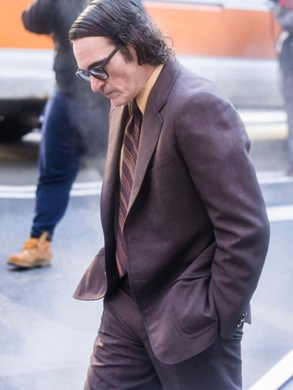 Joker 2 Folie a Deux Arthur Fleck Brown Suit Joker 2 Folie a Deux Arthur Fleck Brown Suit