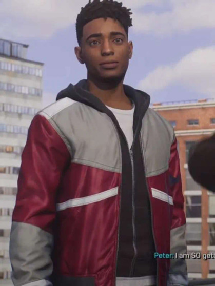 Spider-Man 2 Miles Morales Bomber Jacket