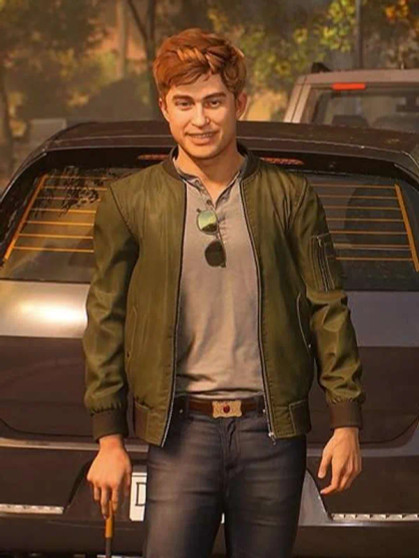 Harry Osborn Spider-Man 2 Green Bomber Jacket