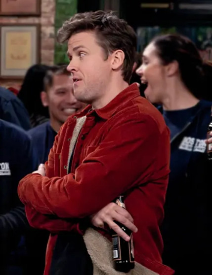 Freddy Crane Frasier 2023 Red Corduroy Jacket Freddy Crane Frasier 2023 Red Corduroy Jacket