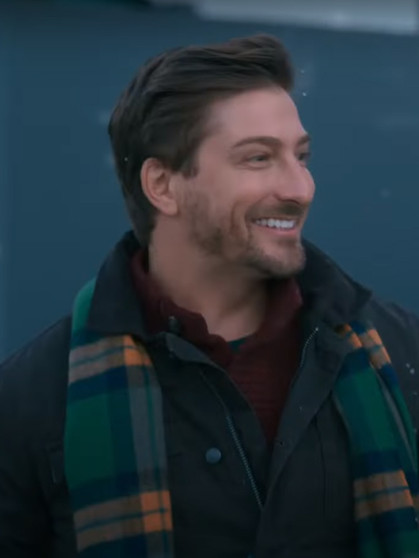 Christmas Keepsake Daniel Lissing Black Jacket