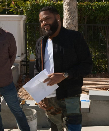 Hollywood Houselift with Jeff Lewis Anthony Anderson Black Jacket