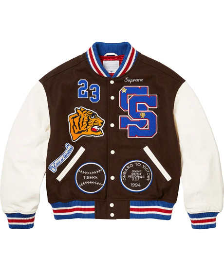 Supreme Tiger Varsity Jacket