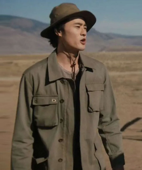 Kentaro Randa Monarch Legacy of Monsters Green Jacket