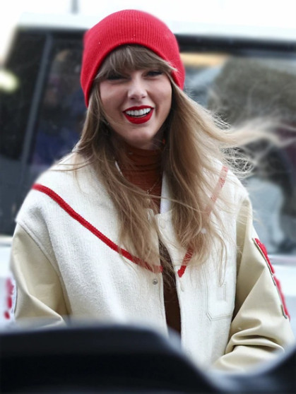 Chiefs Bills Taylor Swift Varsity Jacket