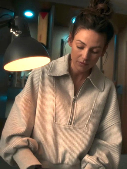 Fool Me Once Michelle Keegan White Sweater