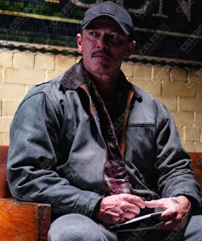 Luke Evans 5lbs of Pressure Grey Jacket