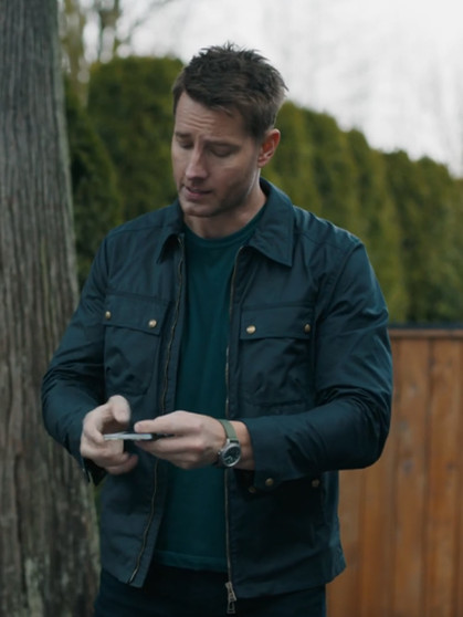 Justin Hartley Tracker Black Jacket Justin Hartley Tracker Black Jacket