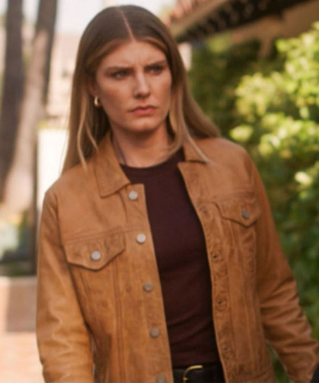 Quantum Leap Caitlin Bassett Brown Jacket