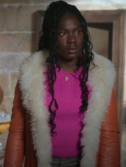 Dead Hot Vivian Oparah Orange Coat