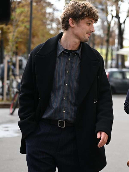 Niels Schneider Coup de Chance 2024 Black Coat Niels Schneider Coup de Chance 2024 Black Coat