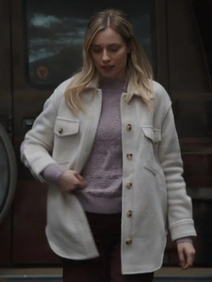 Anja Savcic Tracker White Jacket