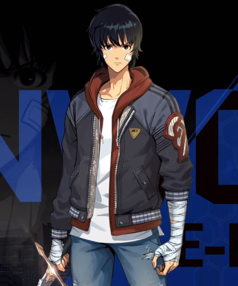 Solo Leveling Jinwoo Sung Varsity Jacket Solo Leveling Jinwoo Sung Varsity Jacket