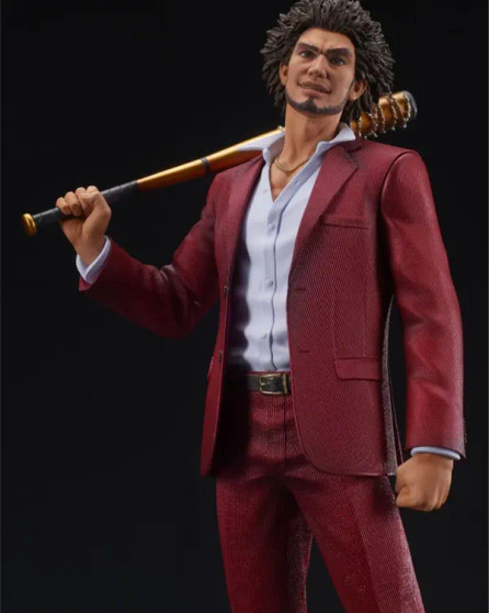 Like a Dragon Infinite Wealth Ichiban Kasuga Maroon Suit