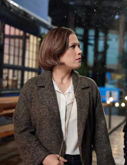 Meg Tompkins Blind Date Book Club Tweed Coat