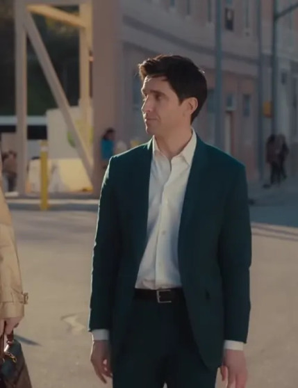 Paul W. Downs Hacks S03 Green Blazer