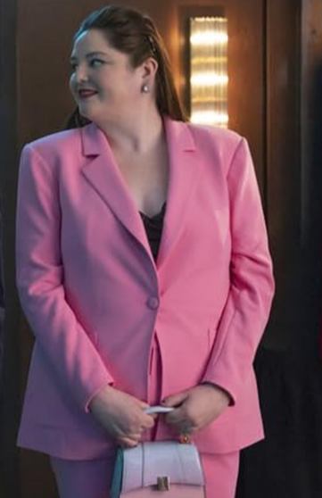 Megan Stalter Hacks S02 Pink Blazer