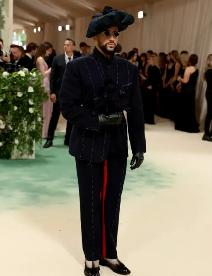 Bad Bunny Met Gala 2024 Suit