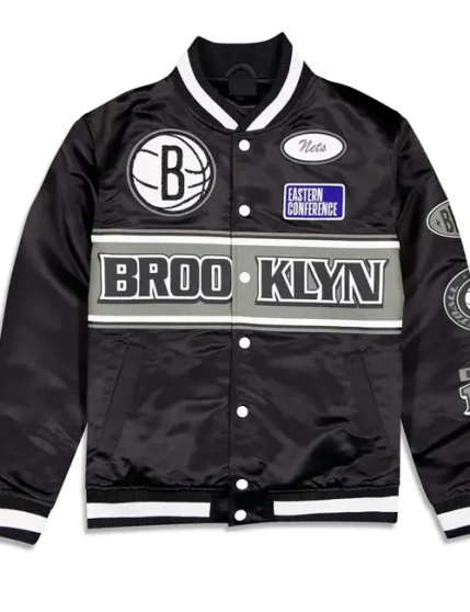 Brooklyn Nets Rally Drive Varsity Jacket