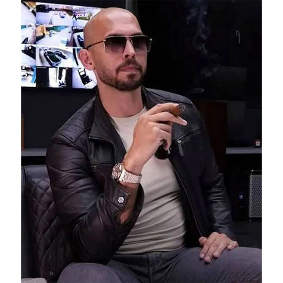 Andrew Tate Leather Jacket