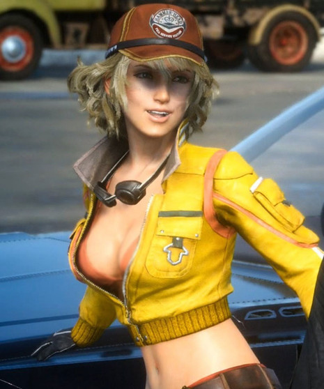 Final Fantasy XV Cindy Aurum Leather Jacket